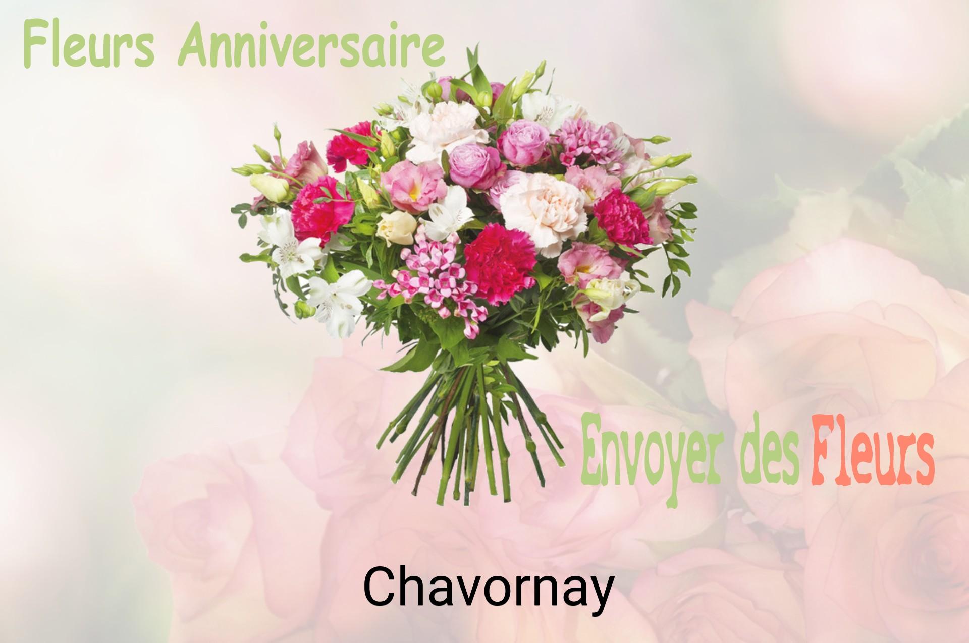 Bouquet de fleurs d’anniversaire livré à Chavornay