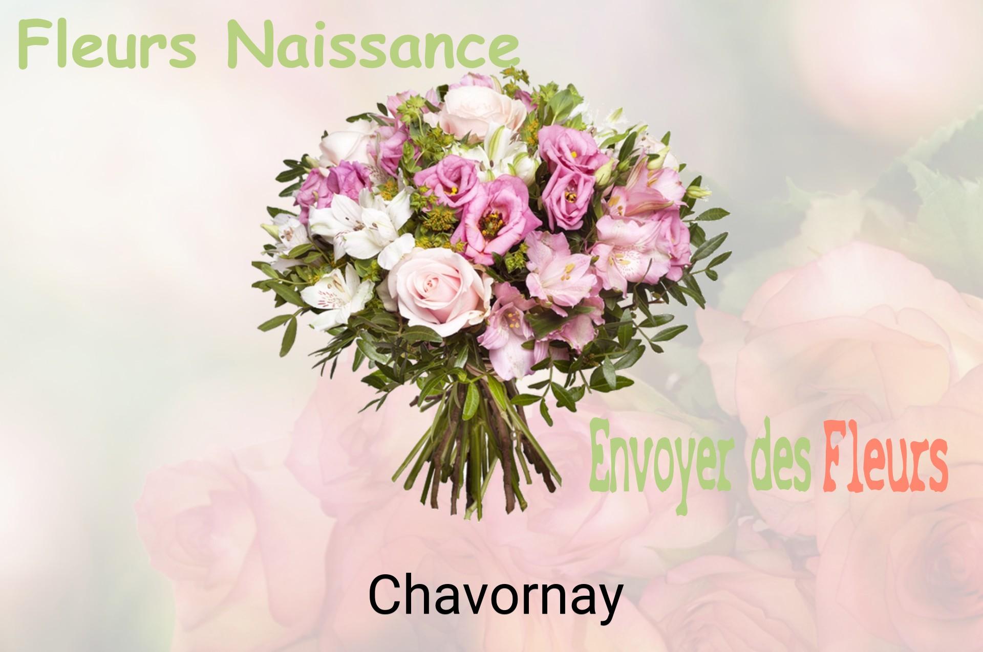 Bouquet de fleurs de naissance livré à Chavornay