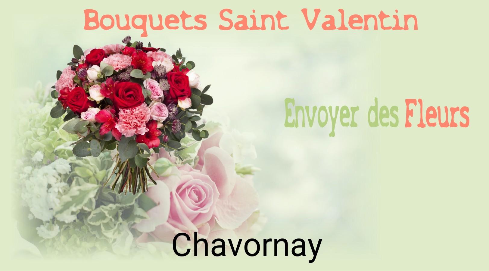 Roses de Saint-Valentin livrées à Chavornay